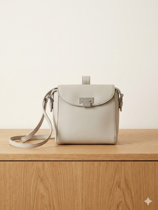 Matt & Nat Handbags - Matt & Nat TIEN Vegan Crossbody Bag - Cream/Beige